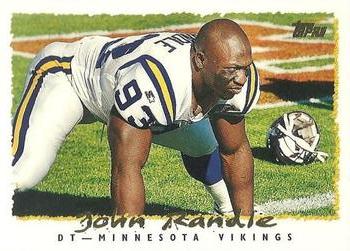 John Randle Minnesota Vikings 1995 Topps NFL #164